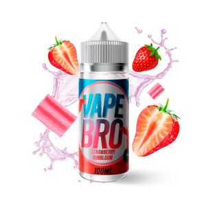 Liquido para vapear Chicle de fresa 3mg