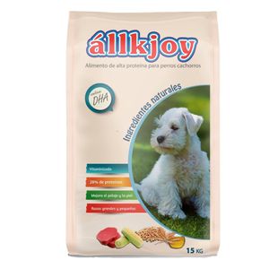 Alimento para Perros Cachorros Allkjoy 15 Kg