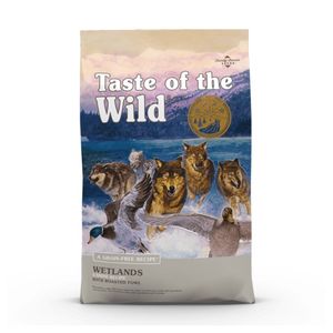Comida para Perros Taste Of The Wild Adultos Wetlands Codorniz Pato y Pavo 12.2 Kg
