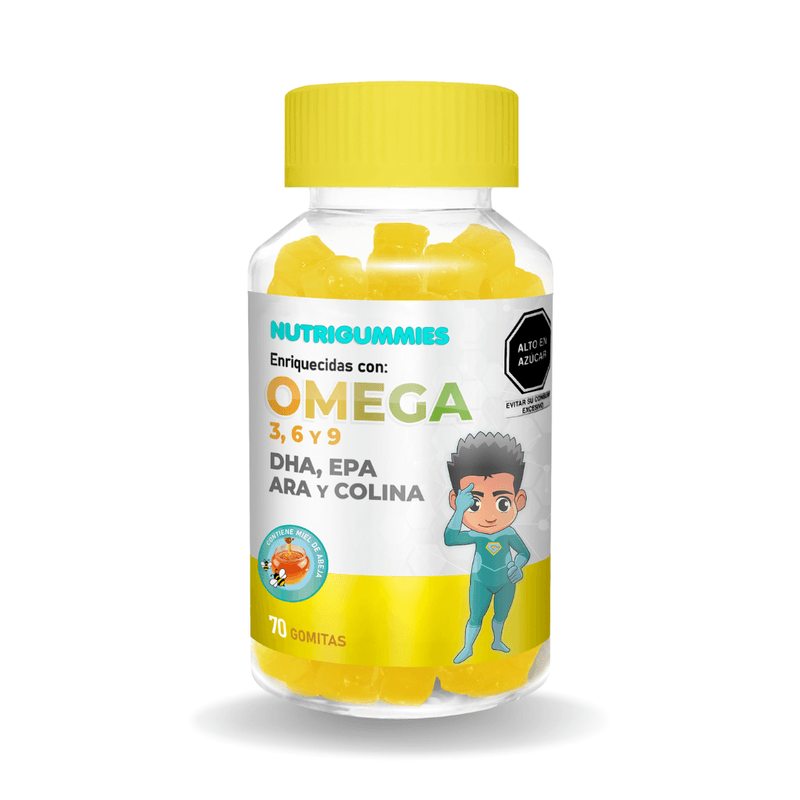 Vitaminas para Niños Nutrioso Omega 3 6 9 Belabear 100 Gomitas – Recibe  Xpress