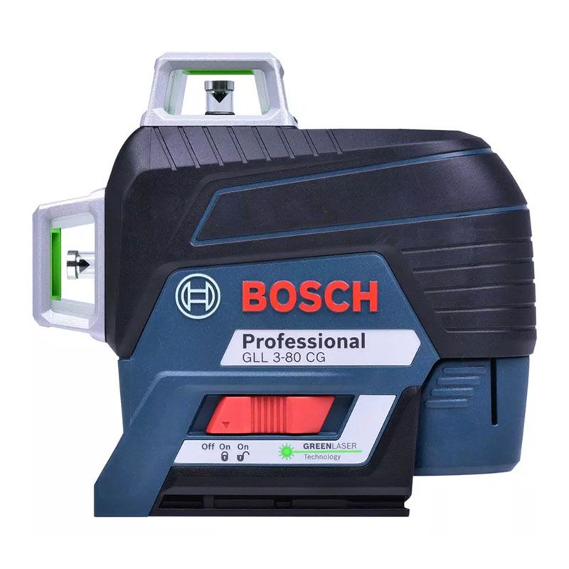 Bosch nivel laser verde gll 3-80 cg 3 lineas 360 grados