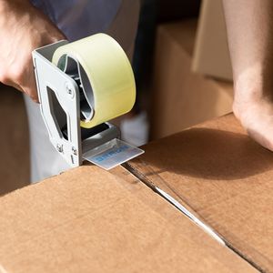 Pack x 6 Cinta de Embalaje Braun 48mm x 55YD