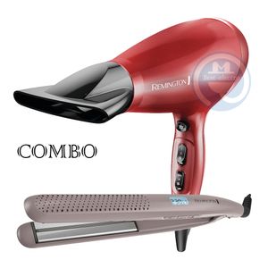Combo Remington Alisadora Wet2Straight S27A y Secador Silk AC9096