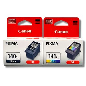 Kit Tinta Canon 140XL 141XL Negro Tricolor