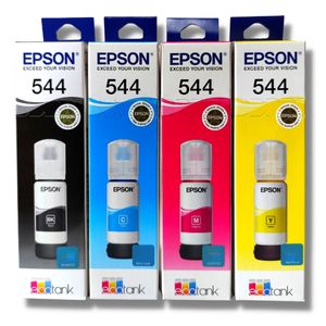 Kit Tinta Epson 544 Cyan Magenta Amarillo Negro