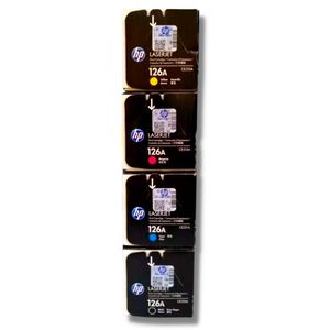Kit Toner HP 126A Cyan Magenta Amarillo Negro