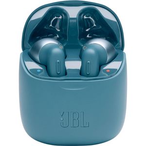 JBL TUNE 220TWS Audífonos ergonómicos inalámbricos verdaderos (Azul)