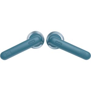 JBL TUNE 220TWS Audífonos ergonómicos inalámbricos verdaderos (Azul)