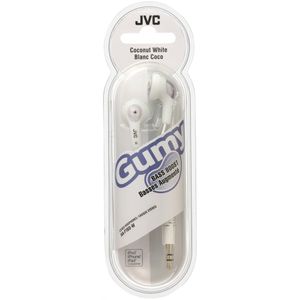 Auriculares de goma JVC HA-F160 (blanco)