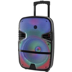 Altavoz Bluetooth Technical Pro recargable de 12&quot; de dos vías con LED + enlace inalámbrico