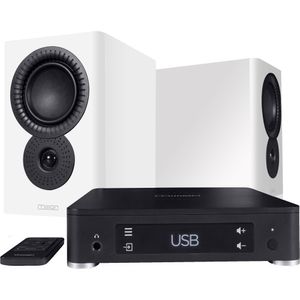 Sistema de altavoces inalámbricos Mission LX CONNECT (Lux White, par)