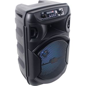 Technical Pro BOOM8 Altavoz LED Bluetooth recargable de 8&quot;