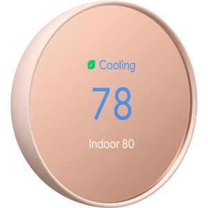 Termostato Google Nest (arena) con Nest Hub (2.ª generación, tiza)
