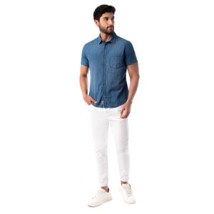 Camisa Yefri Mc Denim Hombre Pionier