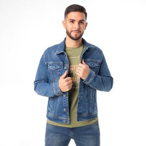 Casaca Khenat Denim Stretch Hombre Pionier