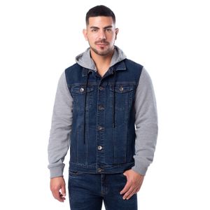 Casaca Diger Denim Stretch Hombre Pionier