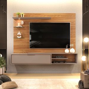 Centro De Entretenimiento Panel Pazart Muebles Kioto Moca