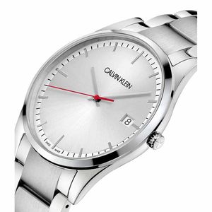 Reloj Calvin Klein Time K4N2114Y Suizo para Hombre Zafiro Acero Inoxidable Plateado
