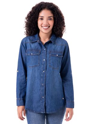Blusa Taussy Denim Mujer Squeeze