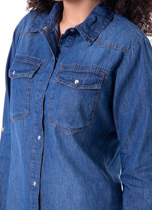 Blusa Taussy Denim Mujer Squeeze