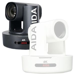 AIDA Imaging 4K NDI HX IP/HDMI Broadcast PTZ Cámara con zoom óptico de 30x (negro)
