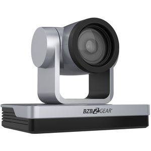 BZBGEAR Universal HDMI/SDI/USB Cámara PTZ de transmisión en vivo con zoom 12x (plata)