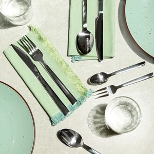 Set 4 Cucharas para Postre Acero Inoxidable