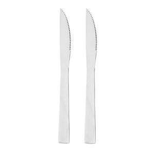 Set 2 Cuchillos con Filo Acero Inoxidable