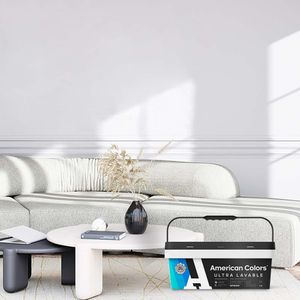 Pintura American Colors Ultralavable Satinado Blanco 1gl