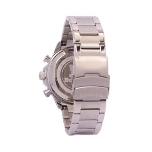 Reloj Boselli B522 Acuático Doble hora Color Plateado