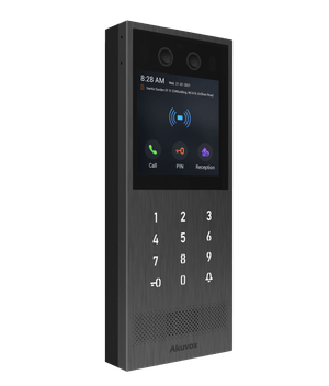 Videoportero Smart Akuvox X912 de Acero y Reconocimiento Facial