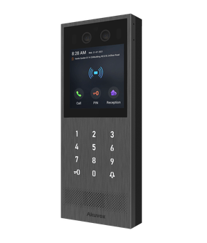 Videoportero Smart Akuvox X912 de Acero y Reconocimiento Facial