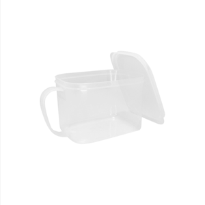 Taper Con Asa 650ml Marca Divi Color Transparente
