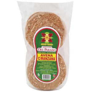 Galletas DEL PARAISO Avena & Manzana 100g