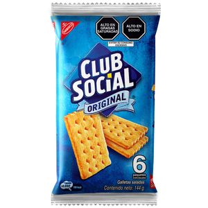 Galleta CLUB SOCIAL Original Bolsa 144g