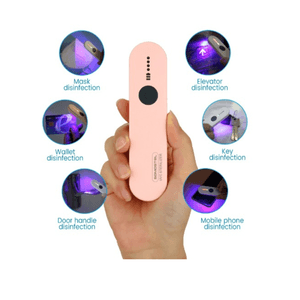 Lámpara Ultravioleta Portátil color blanco