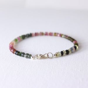 Pulsera Artemisa de Plata con Turmalinas