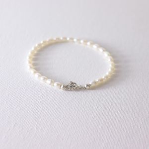 Pulsera Artemisa con Perlas del Rio