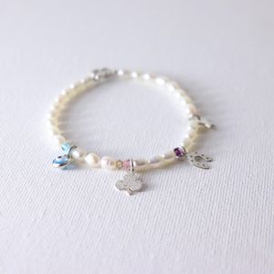 Pulsera Artemisa de Plata con Perlas
