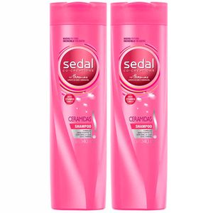 Pack Shampoo SEDAL Ceramidas Frasco 340ml Paquete 2un