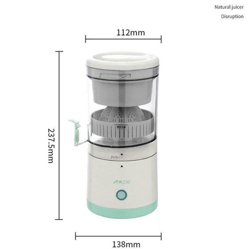 Exprimidor naranjas eléctrico e inalámbrico