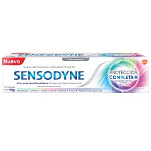 Crema Dental SENSODYNE Proteccion Completa Dientes Sensibles Caja 90g