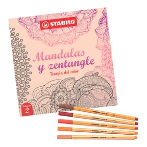 Libro de Mandalas y Zentangle Volumen 2  88/MAN-2