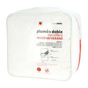 Plumón Microfibra Doble 1.5 plaza