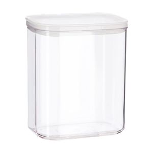 Canister Plástico con Tapa Hermética Cierre Lock 1500 ml