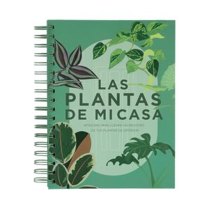 Libreta Bitácora para plantas 18x2,3x23,5 cm