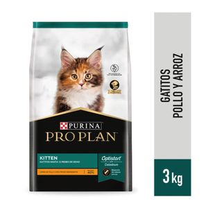 Comida para Gatos Pro Plan Gatitos Kitten 3 Kg