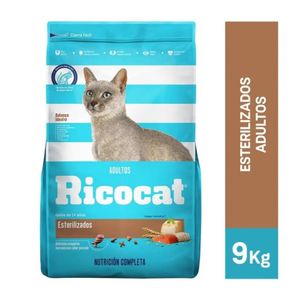 Comida para Gatos Ricocat Adultos Esterilizados 9 Kg