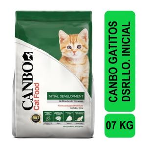 Comida para Gatitos Canbo Súper Premium Desarrollo Inicial 7 Kg