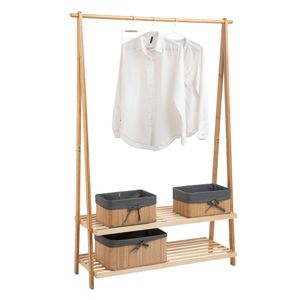 Mueble Clóset de Madera Bambú y Pino M